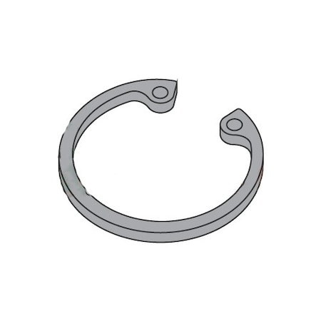 Newport Fasteners Internal Retaining Ring, Steel, Black Phosphate Finish, 1.625 in Bore Dia., 500 PK 394726